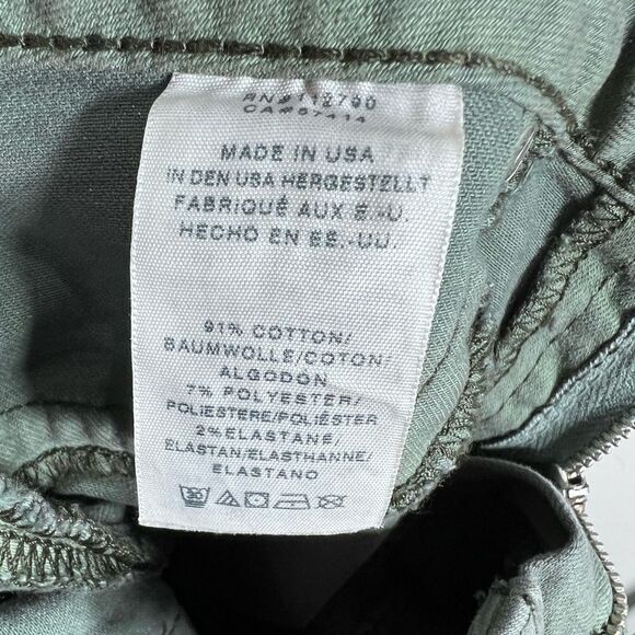 True Religion Skinny Jeans Sage Green Size 30 - Picture 11 of 16